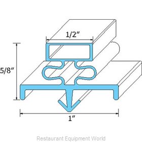 All Points 74-1019 Refrigerator, Door Gasket