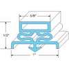 Junta, Refrigeración
 <br><span class=fgrey12>(All Points 74-1046 Refrigerator, Door Gasket)</span>