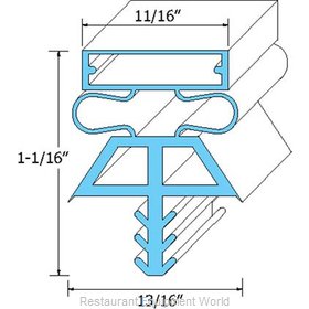 All Points 74-1073 Refrigerator, Door Gasket