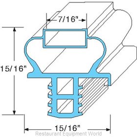 All Points 74-1086 Refrigerator, Door Gasket