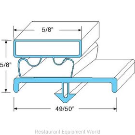 All Points 74-1088 Refrigerator, Door Gasket