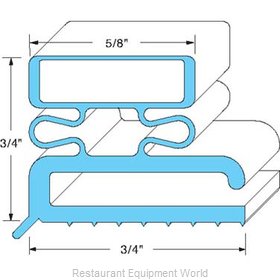 All Points 74-1098 Refrigerator, Door Gasket