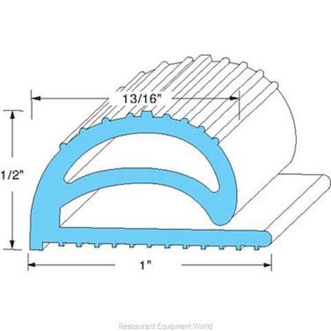 All Points 74-1100 Refrigerator, Door Gasket