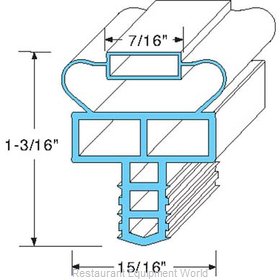 All Points 74-1108 Refrigerator, Door Gasket