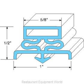 All Points 74-1114 Refrigerator, Door Gasket