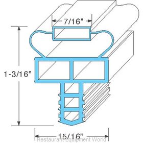 All Points 74-1136 Refrigerator, Door Gasket