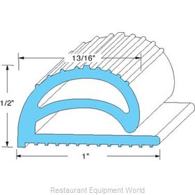 All Points 74-1139 Refrigerator, Door Gasket