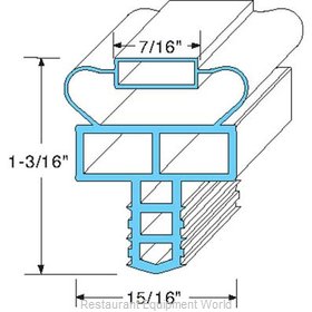 All Points 74-1141 Refrigerator, Door Gasket