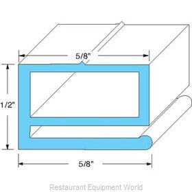 All Points 74-1162 Refrigerator, Door Gasket