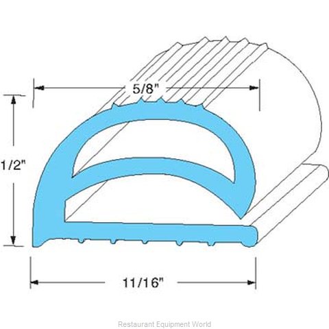 All Points 74-1190 Refrigerator, Door Gasket