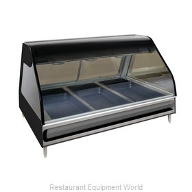 Alto-Shaam ED2-48-BLK Display Case, Heated Deli, Countertop