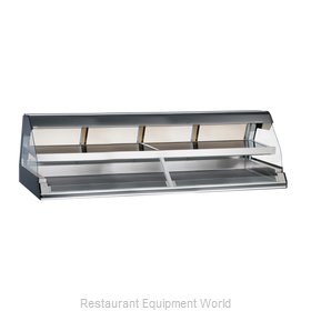 Alto-Shaam ED2-96/2S-BLK Display Case, Heated Deli, Countertop