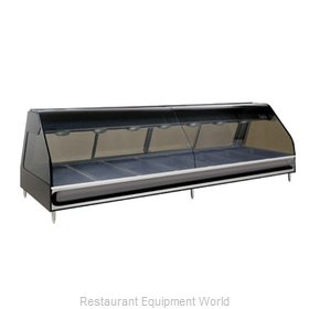 Alto-Shaam ED2-96-BLK Display Case, Heated Deli, Countertop