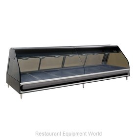 Alto-Shaam ED2-96/PR-BLK Display Case, Heated Deli, Countertop