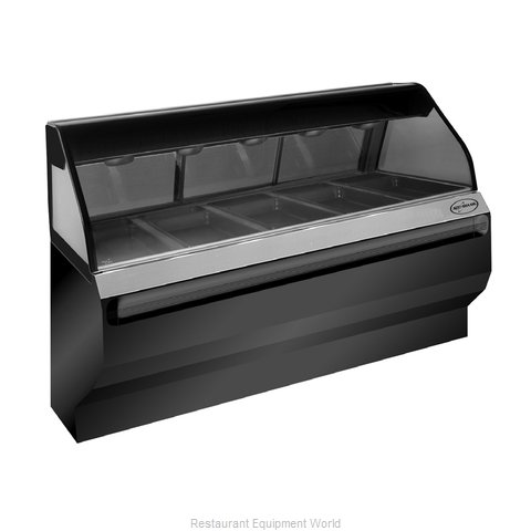 Alto-Shaam ED2SYS-72-BLK Display Case, Heated Deli, Floor Model (Magnified)
