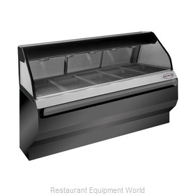 Alto-Shaam ED2SYS-72/PL-BLK Display Case, Heated Deli, Floor Model