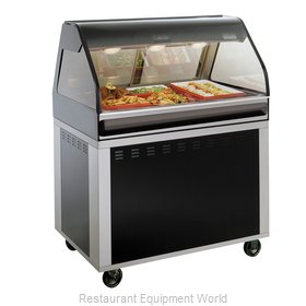 Alto-Shaam EU2SYS-48-BLK Display Case, Heated Deli, Floor Model