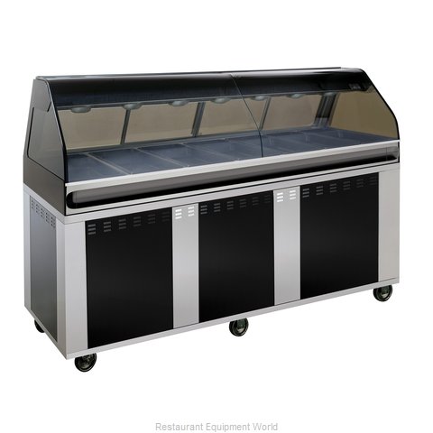 Alto-Shaam EU2SYS-96/PL-SS Display Case, Heated Deli, Floor Model (Magnified)