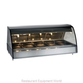 Alto-Shaam TY2-72/P-BLK Display Case, Heated Deli, Countertop