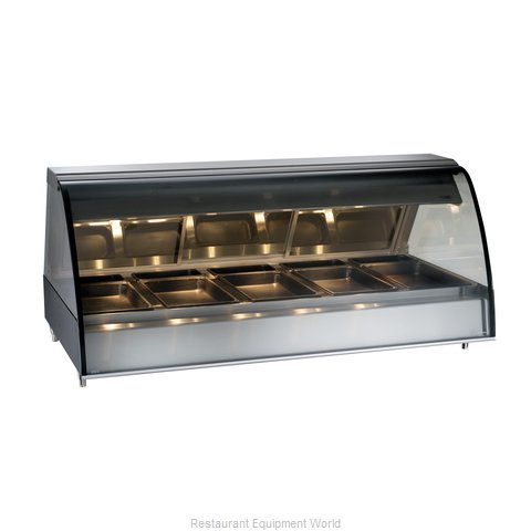 Alto-Shaam TY2-72/PL-BLK Display Case, Heated Deli, Countertop