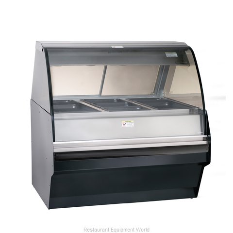 Alto-Shaam TY2SYS-48-BLK Display Case, Heated Deli, Floor Model