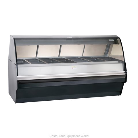 Alto-Shaam TY2SYS-96-BLK Display Case, Heated Deli, Floor Model