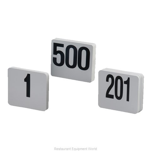 American Metalcraft 4200 Table Numbers Cards