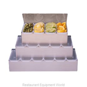 American Metalcraft CD6 Bar Condiment Server, Countertop