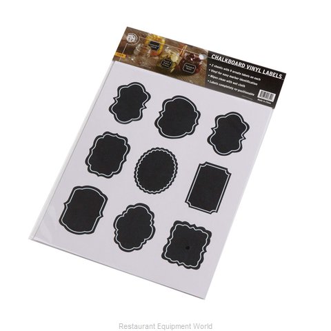 American Metalcraft CSM18 Stickers (Labels) (Magnified)