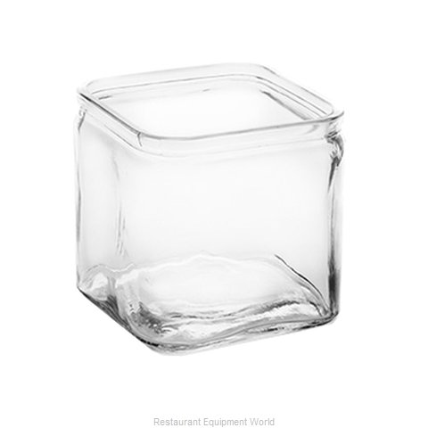 American Metalcraft GJ40 Storage Jar / Ingredient Canister, Glass