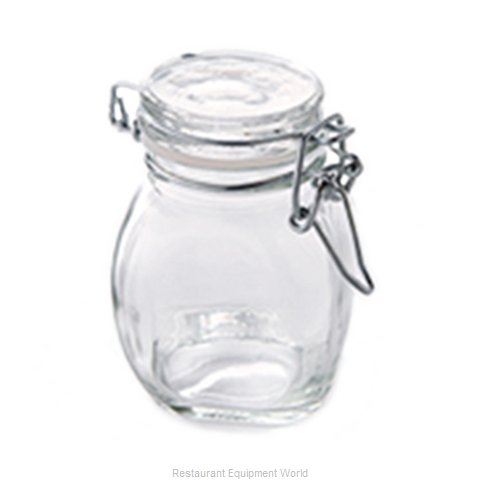 American Metalcraft HMMJ3 Storage Jar / Ingredient Canister, Glass