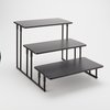 Exhibidor con Niveles
 <br><span class=fgrey12>(American Metalcraft ISP18 Display Stand, Tiered)</span>