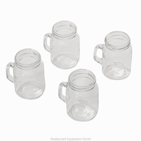 American Metalcraft MMJS Glass, Mason Jar