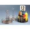 Organizador de Condimentos, para la Mesa
 <br><span class=fgrey12>(American Metalcraft RBNB17 Condiment Caddy, Rack Only)</span>