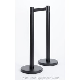 American Metalcraft RBSBL Crowd Control Stanchion Post, Retractable