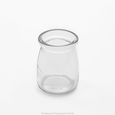 American Metalcraft RGJ4 Storage Jar / Ingredient Canister, Glass (Magnified)