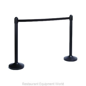 American Metalcraft RSBPBL Crowd Control Stanchion (Portable)