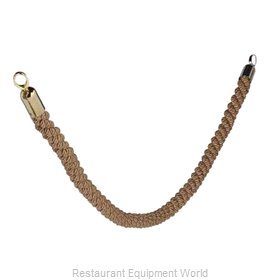 American Metalcraft RSCLRPGOBR Crowd Control Rope