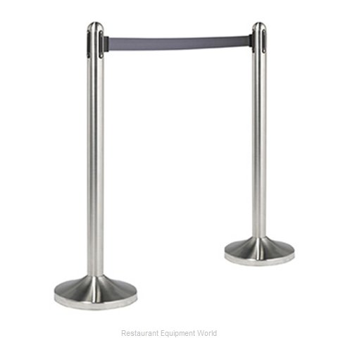 American Metalcraft RSRTGY Crowd Control Stanchion (Portable)