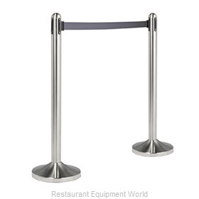 American Metalcraft RSRTGY Crowd Control Stanchion (Portable)