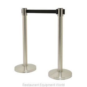 American Metalcraft RSRTLWCH Crowd Control Stanchion, Retractable