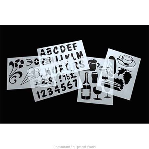 American Metalcraft SECSTN5 Stencil