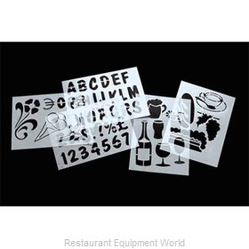 American Metalcraft SECSTN5 Stencil