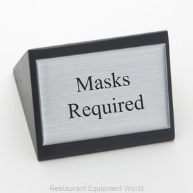 American Metalcraft SIGNMR Tabletop Sign, Tent / Card, Compliance