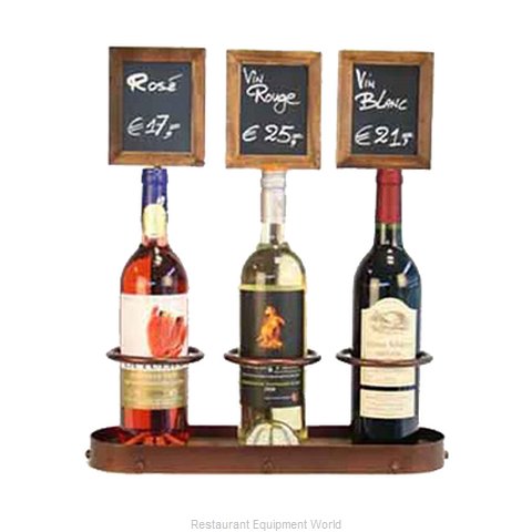 American Metalcraft WBWR3 Liquor Bottle Display, Countertop