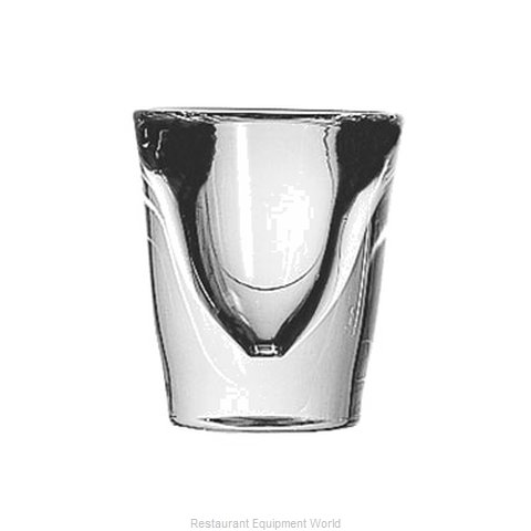 Anchor Hocking 3666EU Glass, Shot / Whiskey (Magnified)