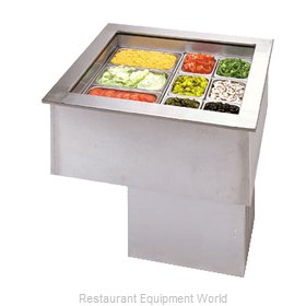 APW Wyott CW-1 Cold Food Well Unit, Drop-In, Refrigerated