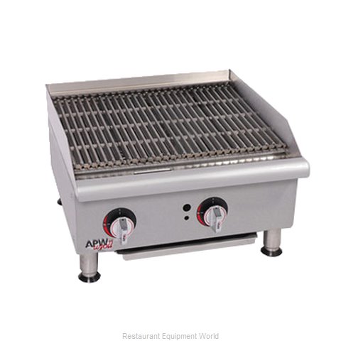 APW Wyott GCB-24S Charbroiler, Gas, Countertop