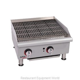 APW Wyott GCB-24S Charbroiler, Gas, Countertop