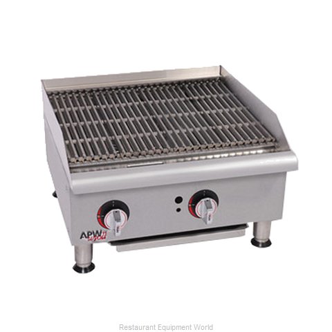 APW Wyott GCRB-18I-CE Charbroiler, Gas, Countertop
